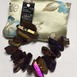 Quartz Crystal Beads for jewelry making